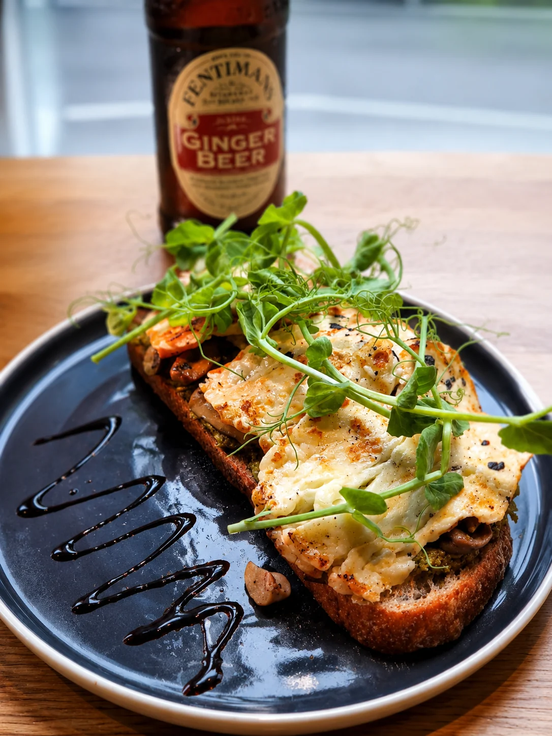 A light bite served at Outset Coffee